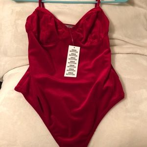Urban Outfitters Other - Velvet Bustier Bodysuit Urban Outfitters Other - Velvet Bustier Bodysuit